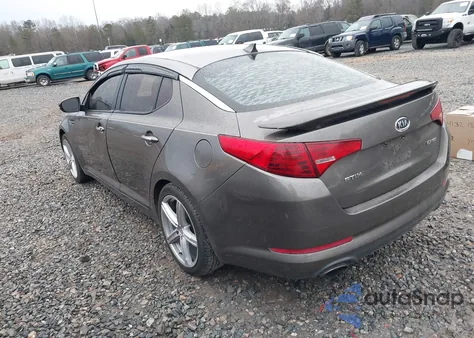 2012 Kia Optima Ex из США, поврежденный, VIN 5XXGN4A75CG017110